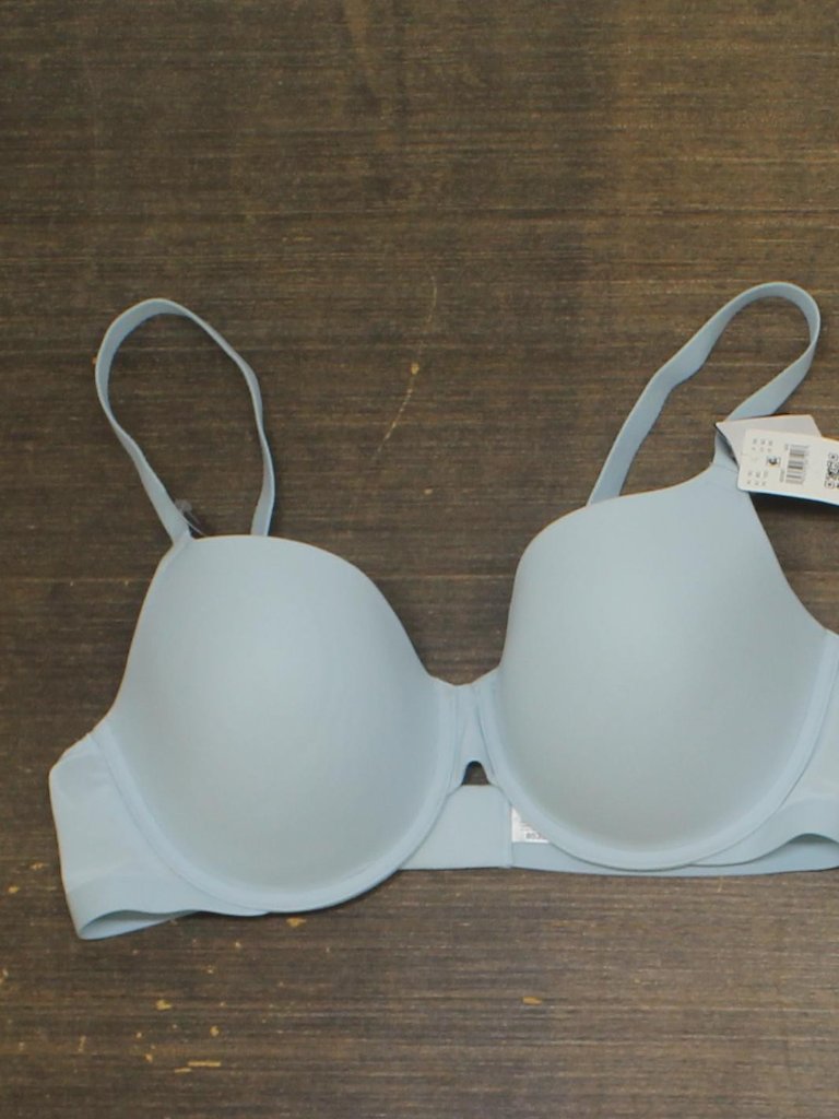 Wacoal Blue Shallow Top Shape Revelation T Shirt Bra Winter Sky 38d